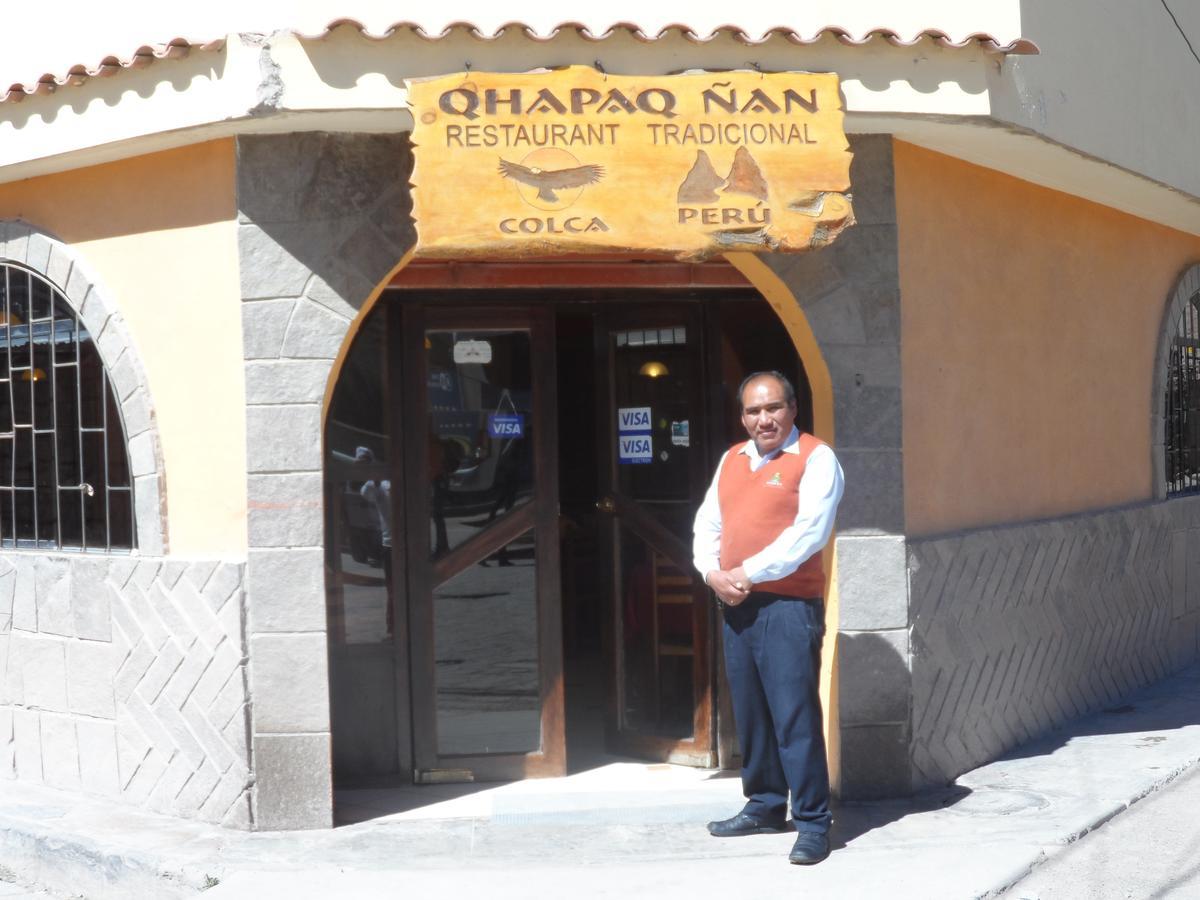 Hostal Qhapaq Nan Chivay Exterior foto
